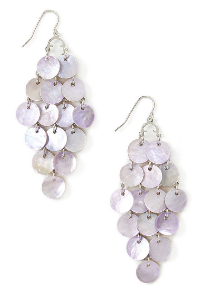 Cascading Chandelier Earrings, FRESH ACAI, hi-res image number null