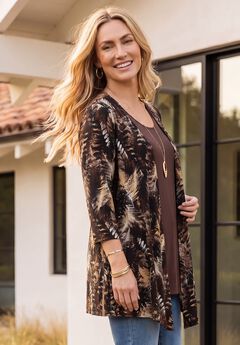 Cardigan and Tank One Piece Top