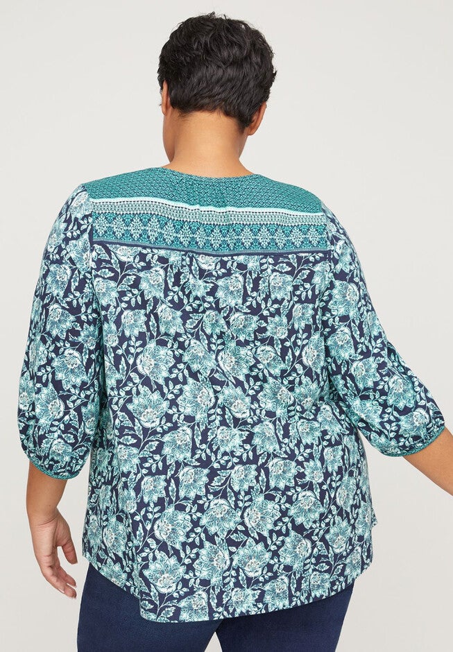 Open Meadow Peasant Top, , on-hover image number null