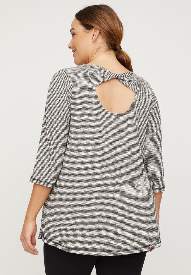 Active Spacedye Tunic with Back Strap, , on-hover image number null