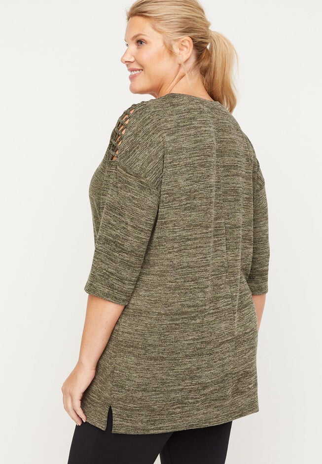 ComfySoft Laced Top, , on-hover image number 1
