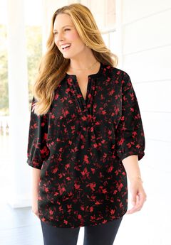 Muse Pintuck Tunic