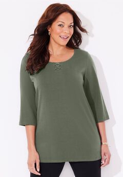 Suprema® Studio Double-Ring Tee