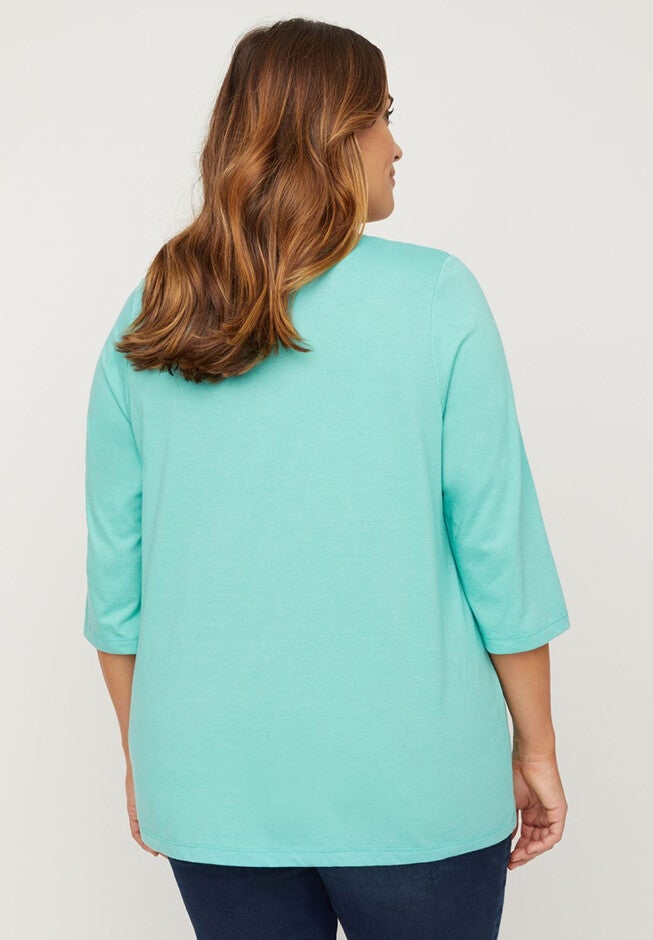 Metallic Imprint Top, , on-hover image number null