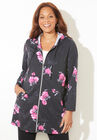 Good Intentions French Terry Hoodie, BLACK FLORAL, hi-res image number null