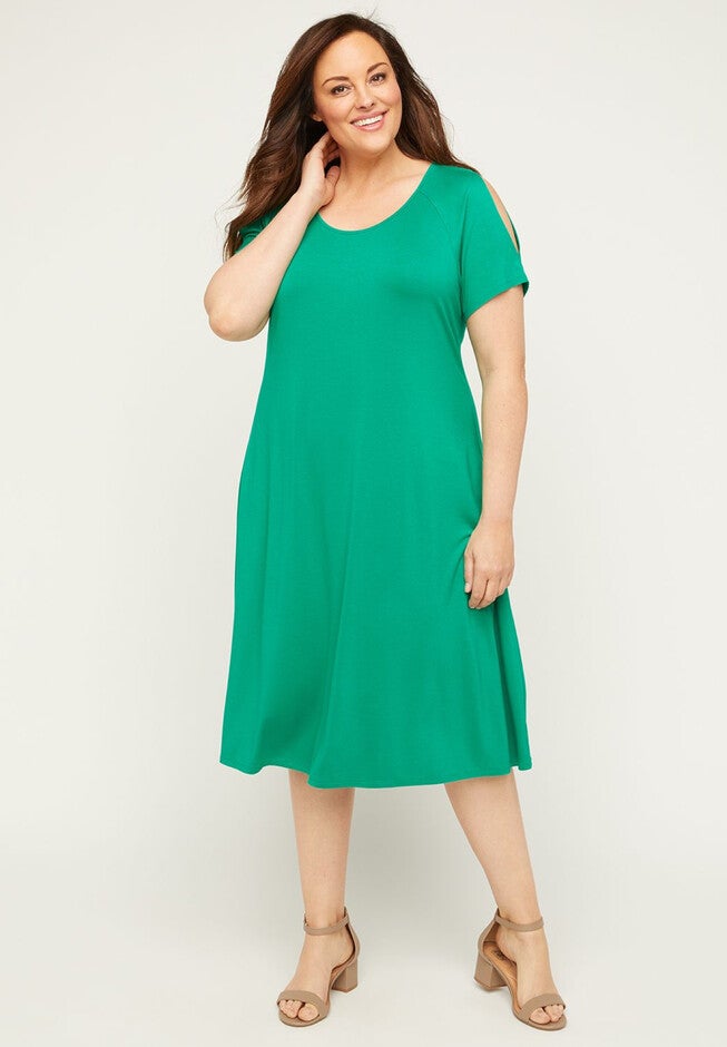 Reunion A-Line Dress, TEAL, hi-res image number null