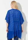 AnyWear Tassel Trim Poncho, , on-hover image number null