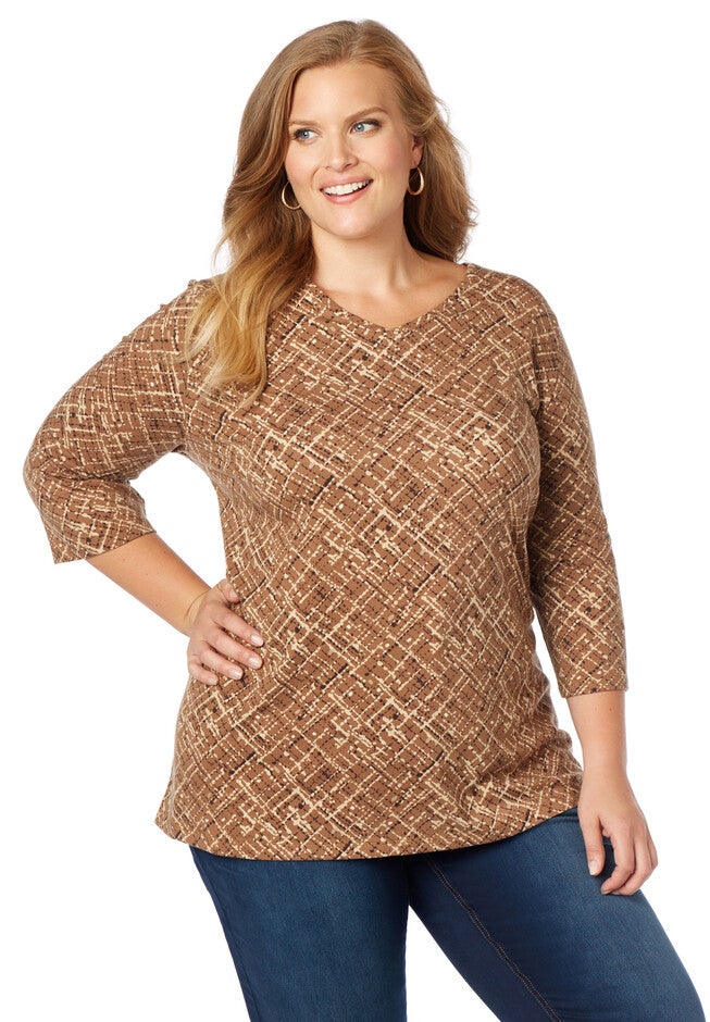 Crossing Paths Top, CAMEL, hi-res image number 0