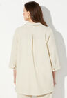 Classic Linen Buttonfront Shirt, , on-hover image number null