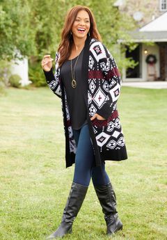 Classic Fair Isle Coatigan