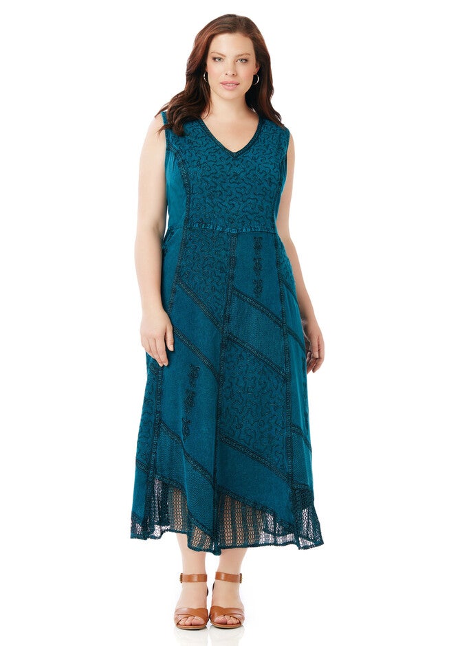 Wandering Vine Dress, ACID WASH, hi-res image number null