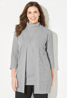 Lurex Cardigan, HEATHER GREY, hi-res image number null