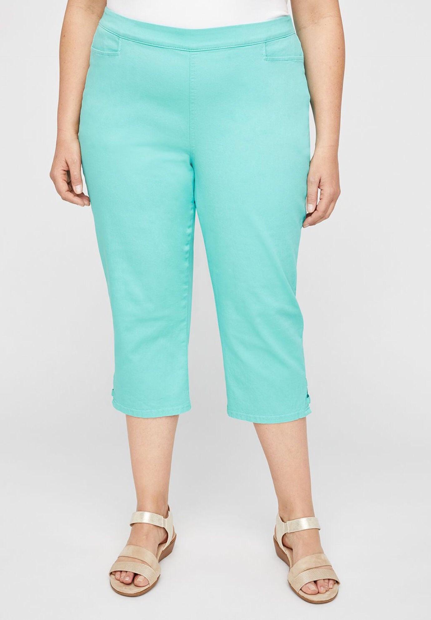capris plus size clearance