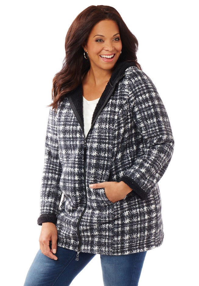 Cozy Runway Fleece, COCONUT MILK, hi-res image number null
