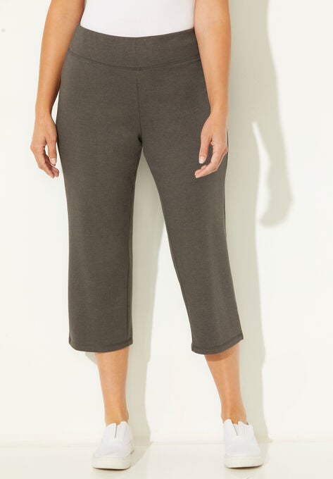 Yoga Capri, HEATHER GREY, hi-res image number null