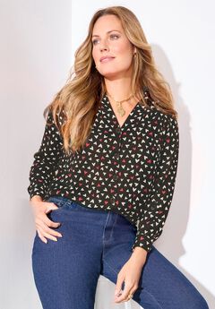 Lily V-Neck Blouse
