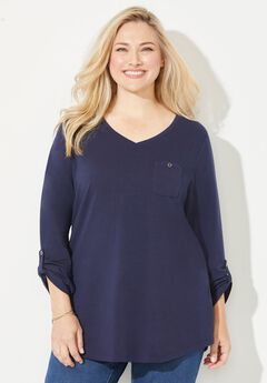 Liz&Me® V-Neck Top