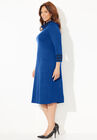 Cowl Neck Sweater Dress, , alternate image number null