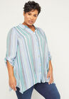 Paradise Hills Buttonfront Tunic Top, , hi-res image number null
