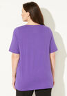 Suprema® Pintuck Tee, , on-hover image number null