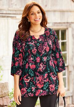 Affinity Chain Pleated Blouse
