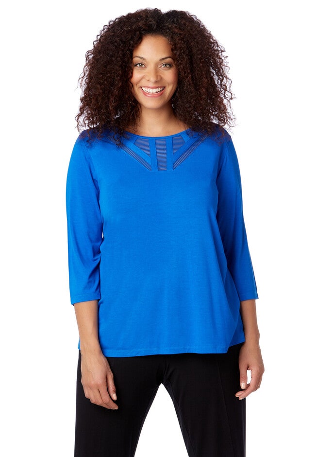 AnyWear Illusion Top, LAPIS BLUE, hi-res image number null