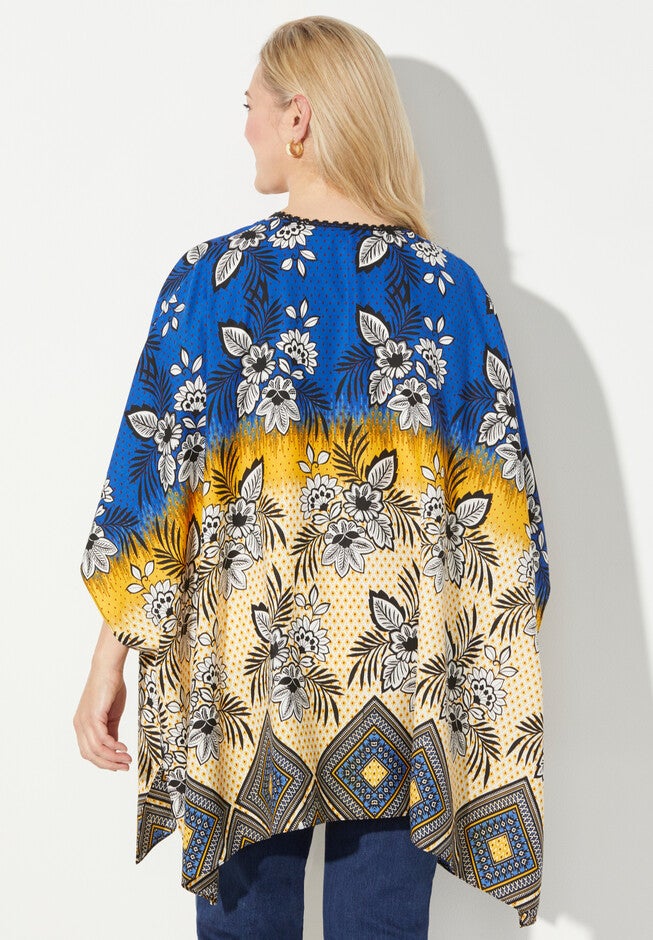 Desert Oasis Georgette Wrap, , on-hover image number null