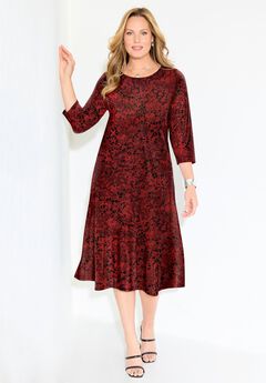Strawbridge Fit & Flare Dress