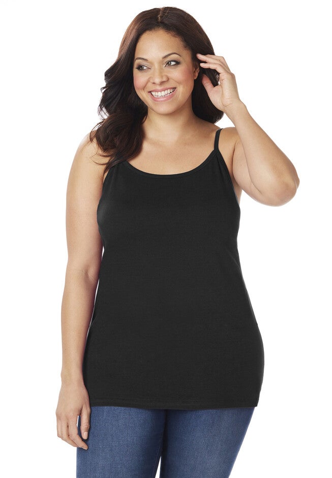 Suprema Everyday Cami, BLACK, hi-res image number null
