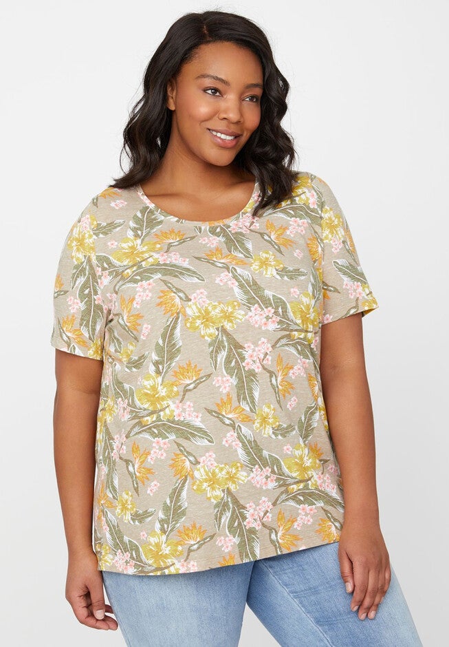 Soft Bloom Top, CHAI LATTE, hi-res image number 0