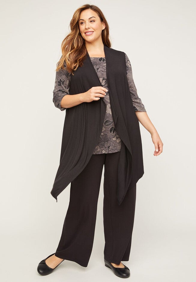 AnyWear Cascade Vest, BLACK, hi-res image number 0