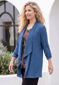 AnyWear Textured Cascade Jacket