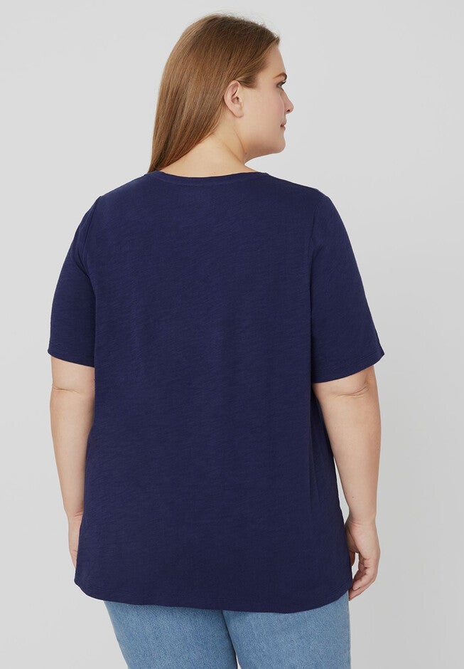 Slub Medallion Tee, , on-hover image number 1