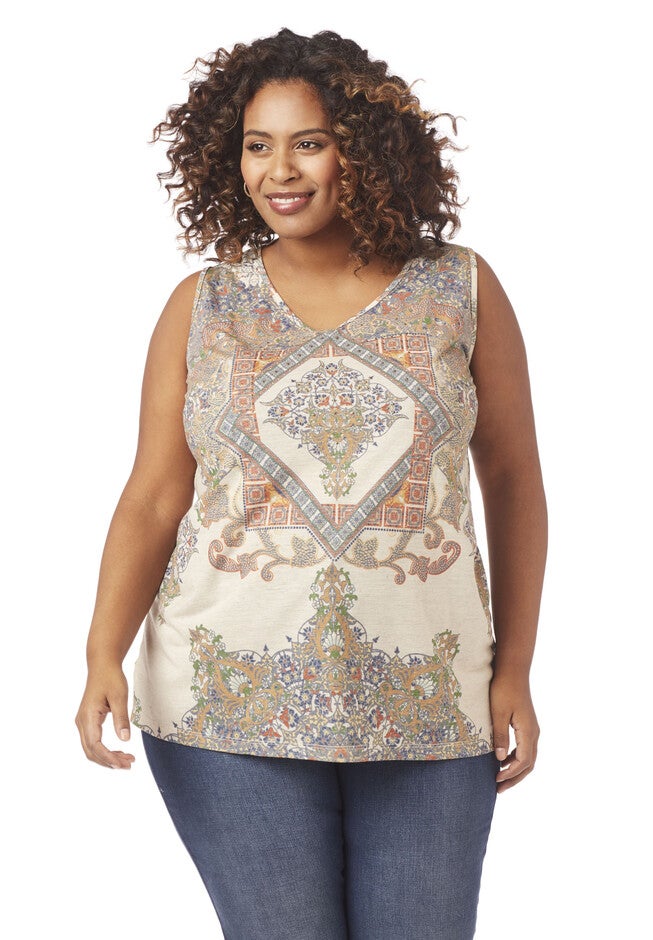 Natural Wonder Tank, KHAKI, hi-res image number null