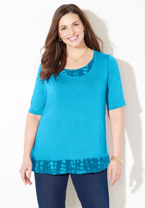 Daytripper Duet top, AQUA BLUE, hi-res image number null