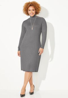 Liz&Me® Mockneck Sweater Dress