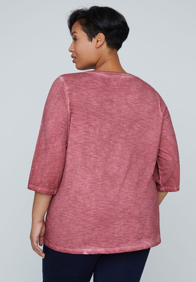 Floral Filigree Washed Tee, , on-hover image number null