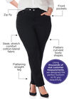 Sateen Stretch Curvy Pant, , on-hover image number null