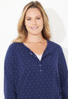 Suprema® Snap-Placket Tee, , alternate image number null