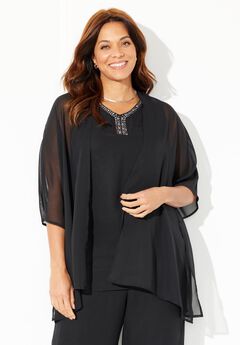 Ritzy Cardigan & Tank Set