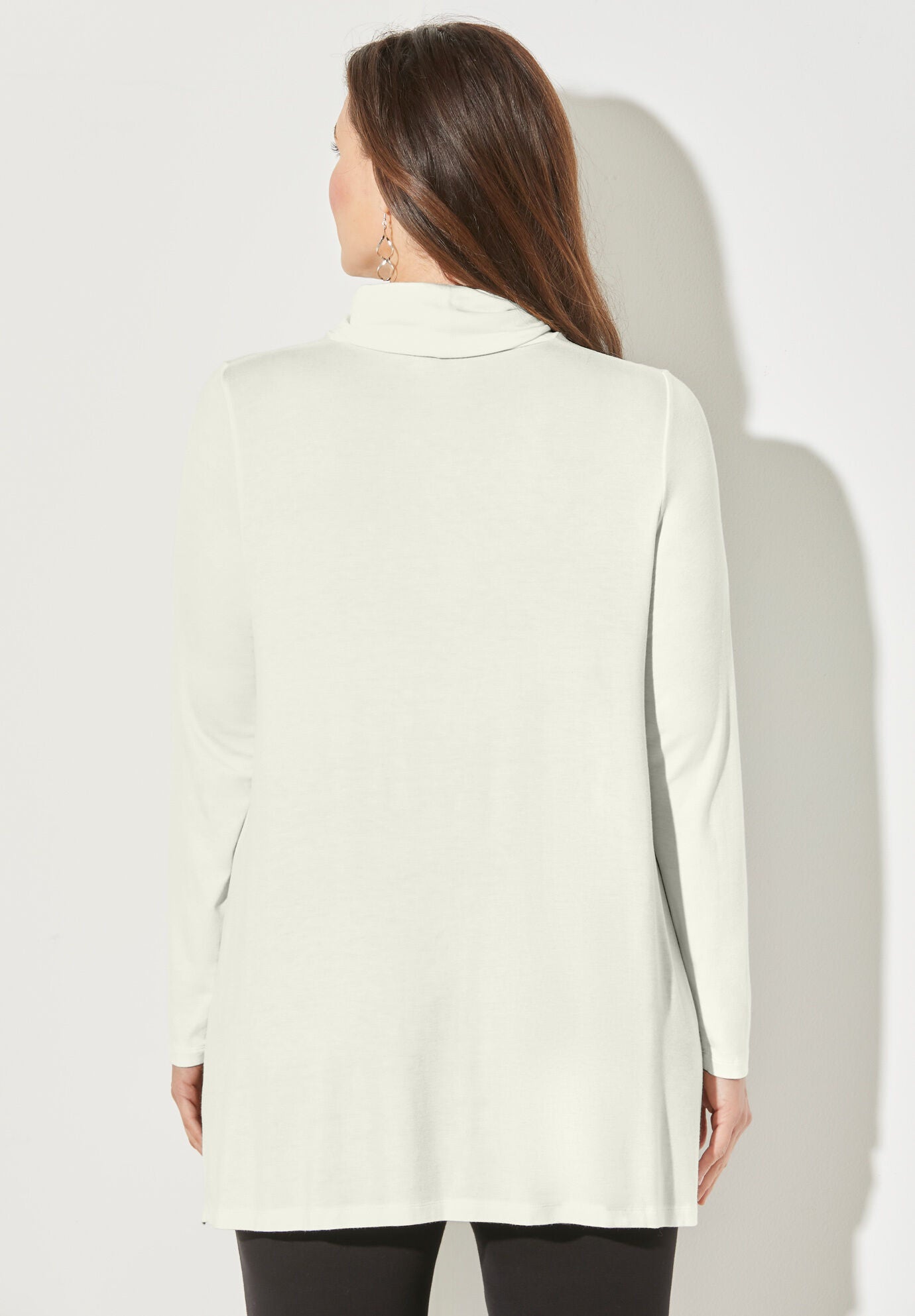 Anywear Turtleneck Swing Top Catherines