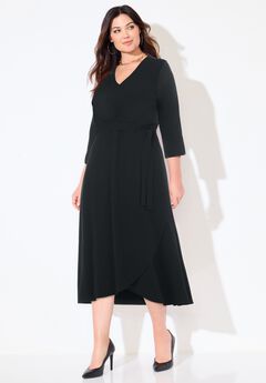 Easy Faux Wrap Dress