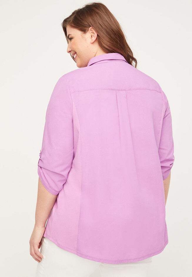 Eyelet Buttonfront Top, , on-hover image number null