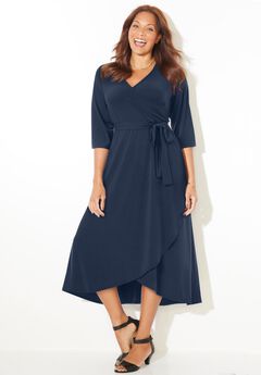 Easy Faux Wrap Dress