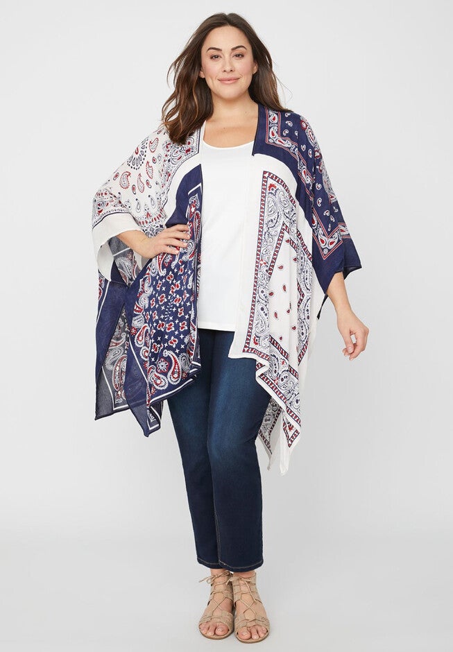 Bandana Kimono, BLUE NIGHTS, hi-res image number null