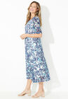Stretch Lace Fit & Flare Dress, , alternate image number null