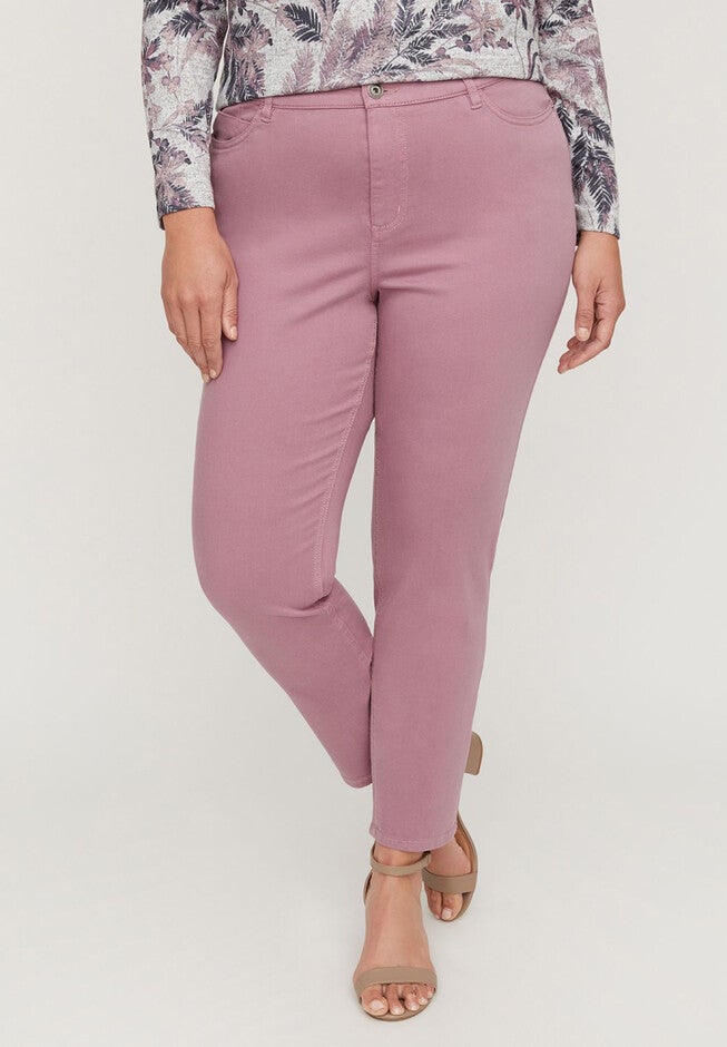 The Twill Jegging, WISTFUL MAUVE, hi-res image number null