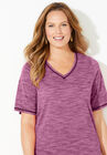 Crossover Hem Tunic, , alternate image number null