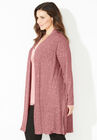 Curvy Collection Duster Cardigan, , alternate image number null