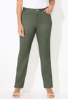 Sateen Stretch Pant, OLIVE GREEN, hi-res image number null
